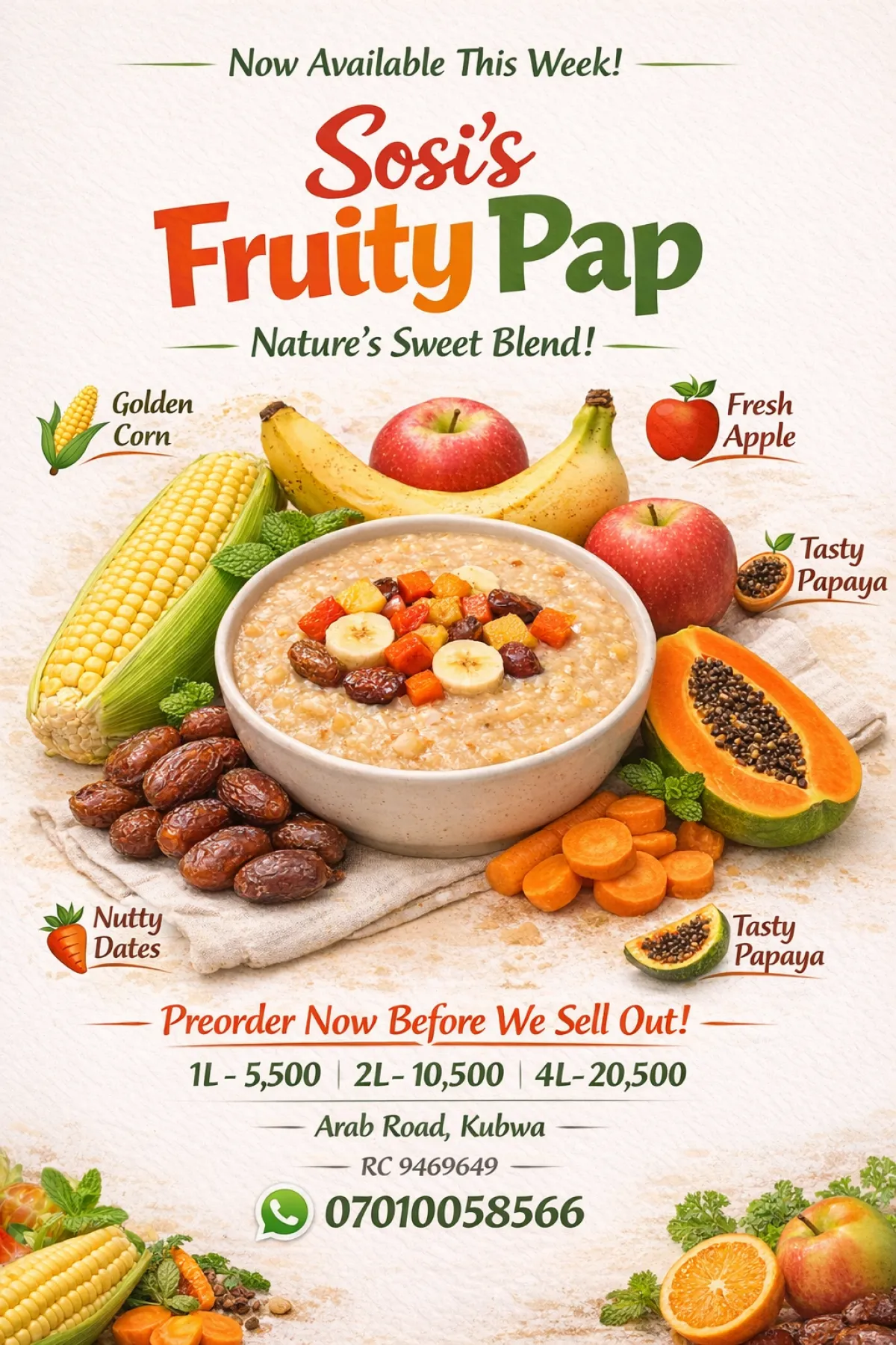 Fresh Pap available in Abuja - Image 3