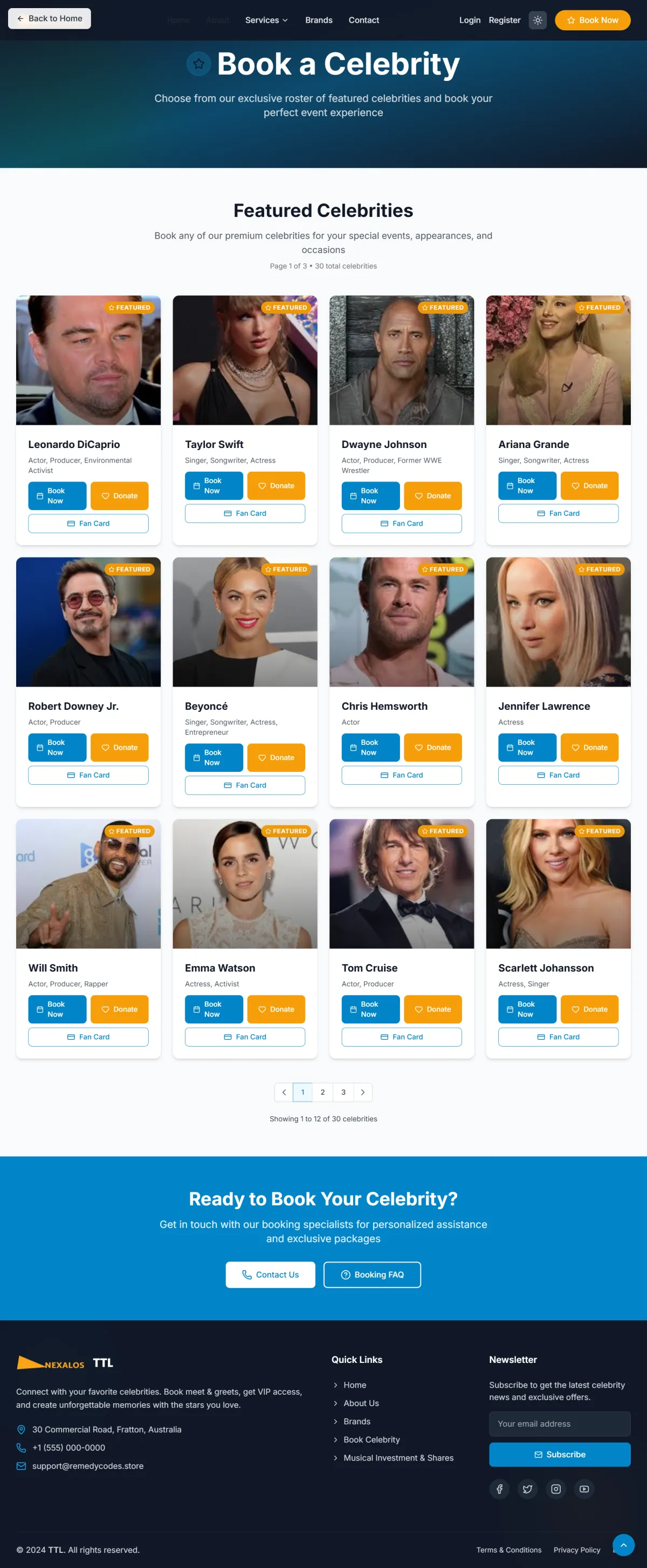 Celebrity Website Script Build a Celeb Website Complete PHP Solution - Image 2
