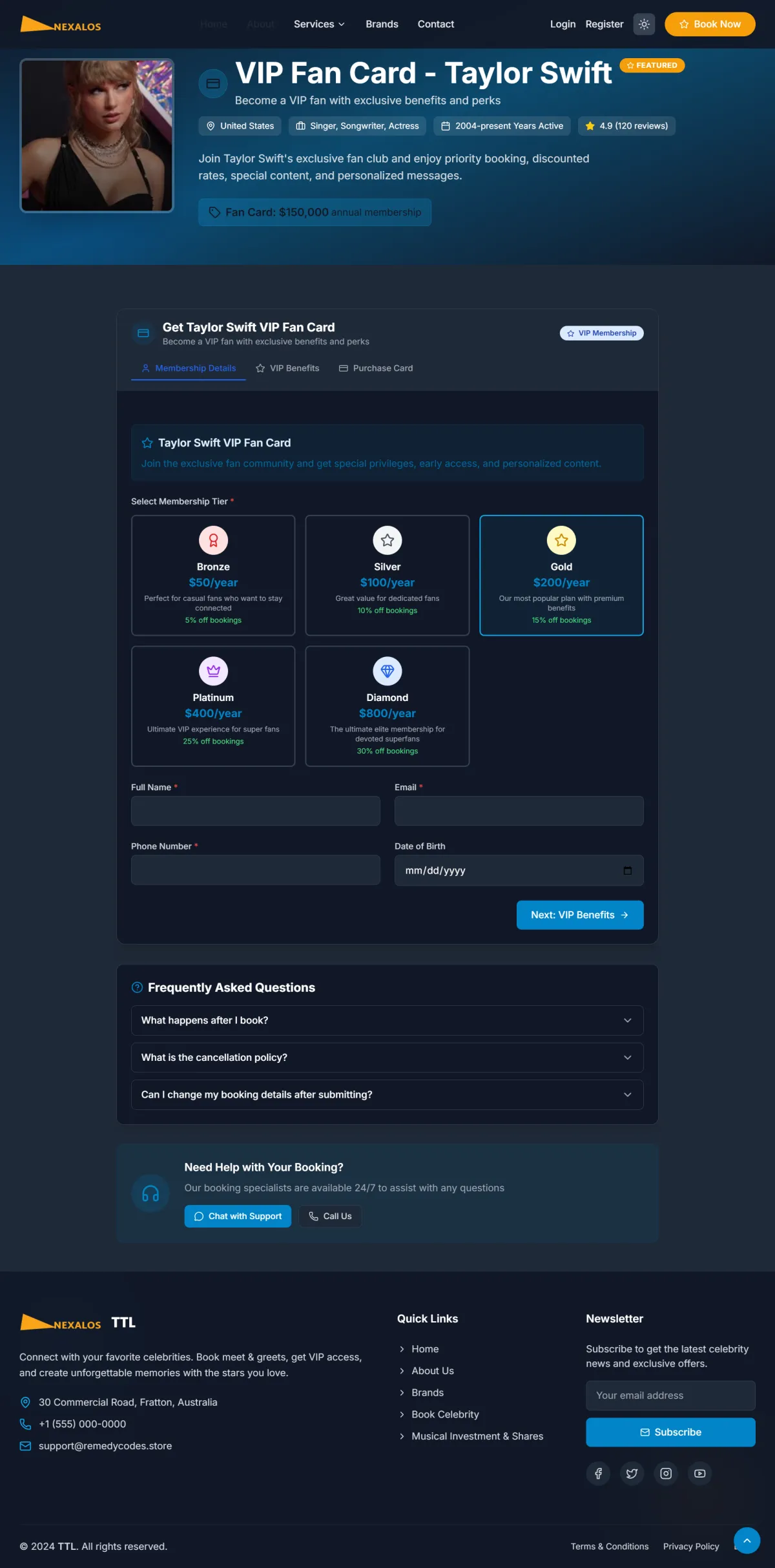 Celebrity Website Script Build a Celeb Website Complete PHP Solution - Image 4