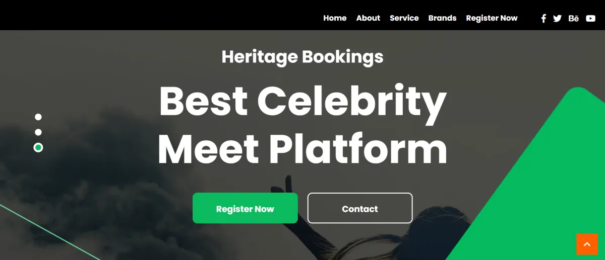 Advance Celebrity Booking Website PHP Script - Image 3