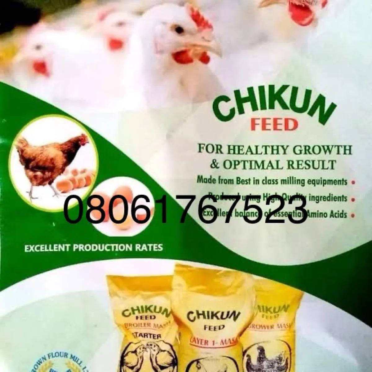 Olam farms poultry feeds, bags of rice and fish feeds for sale - Image 4