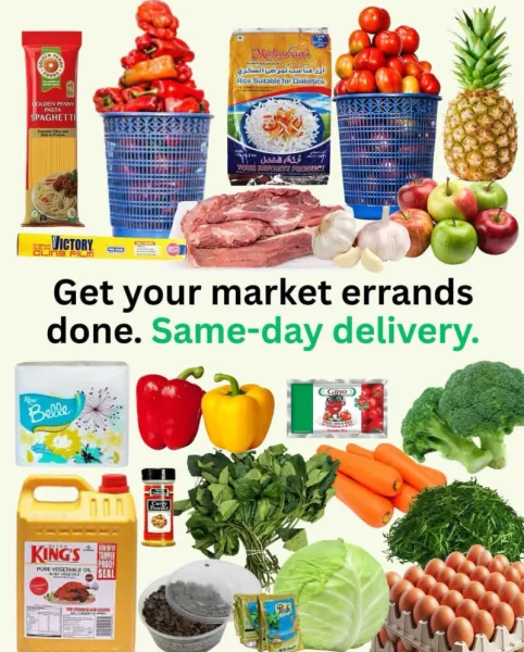Get Your Market Errands Done Same Day Delivery in Abuja!