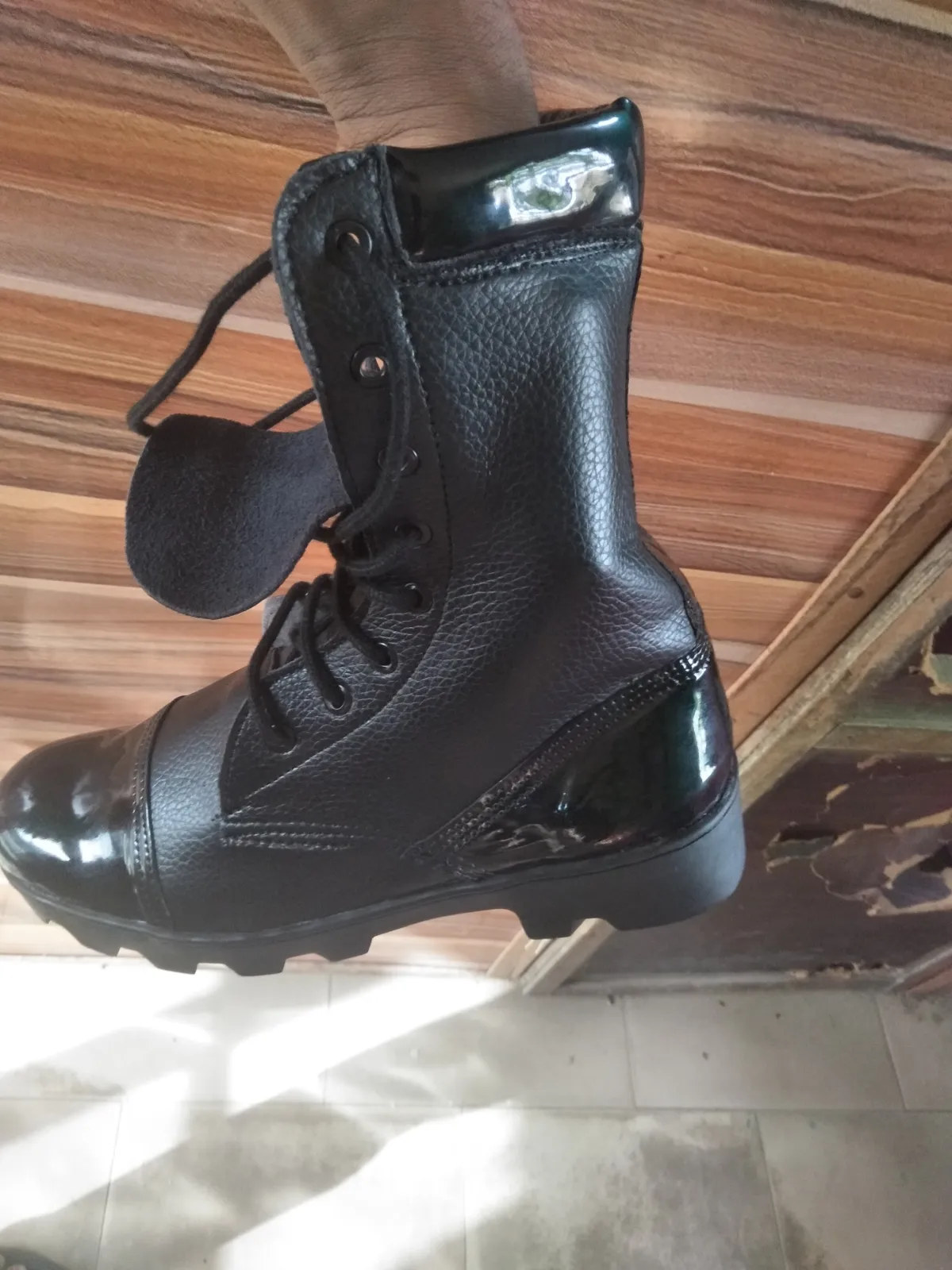 quality leather military boots - Image 3