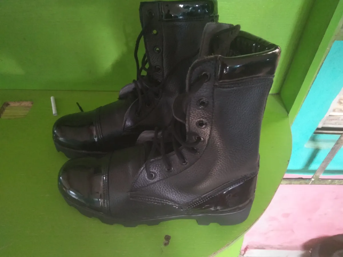 quality leather military boots - Image 4