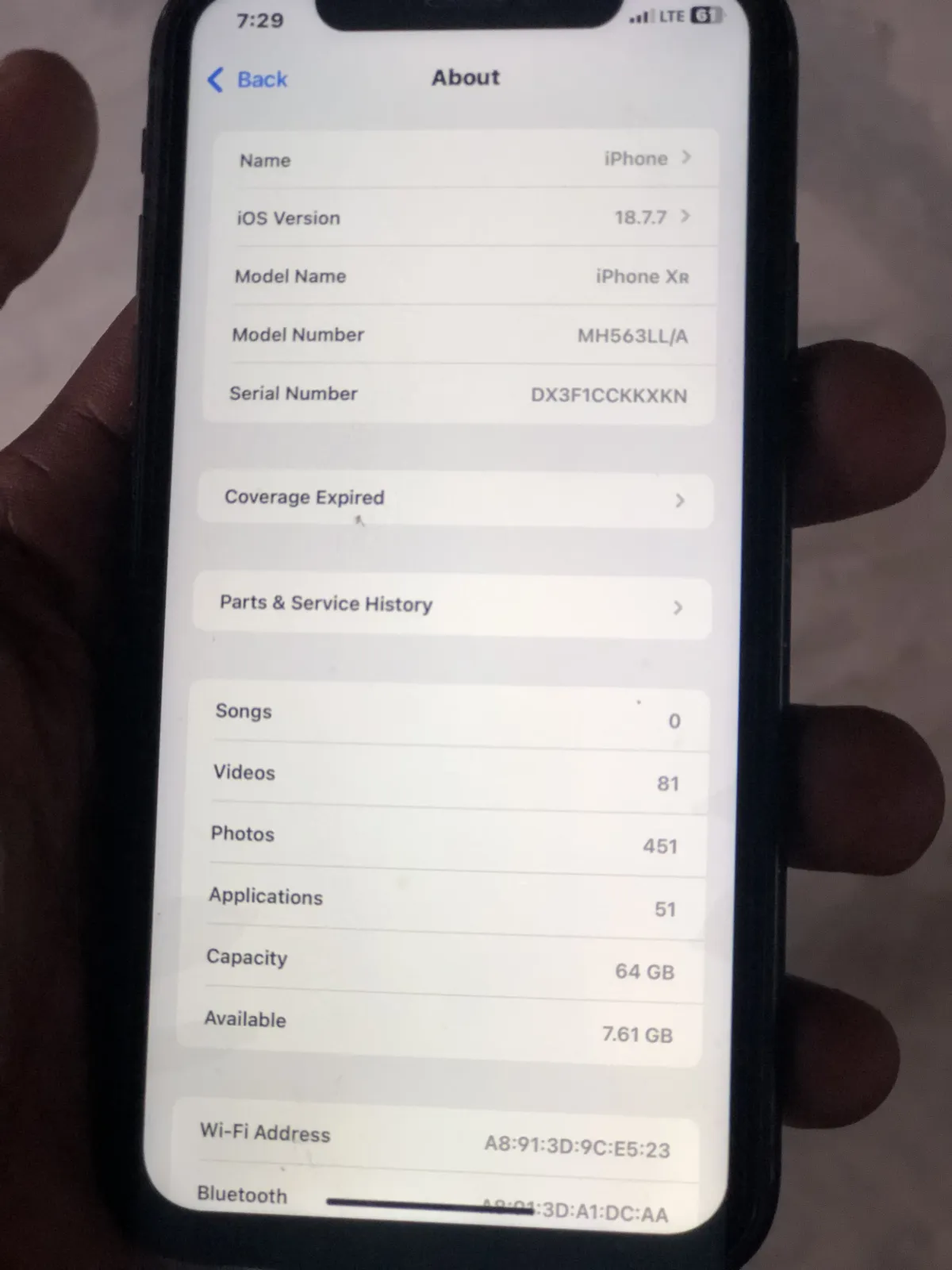 Iphone xr 64gb no face id for sale - Image 4