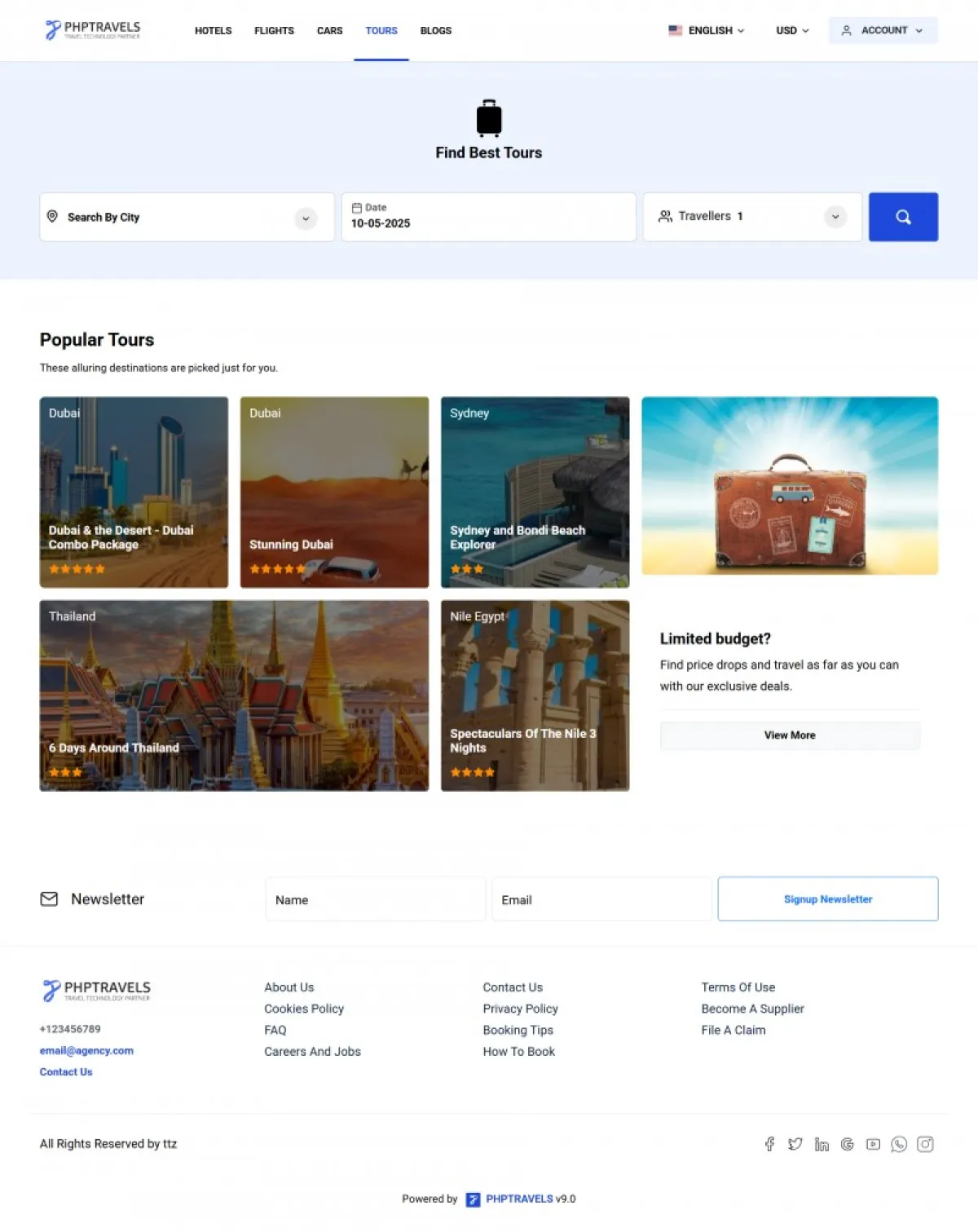 Booking Website PHP Script for Hotel, Flight and Car Booking - Image 4