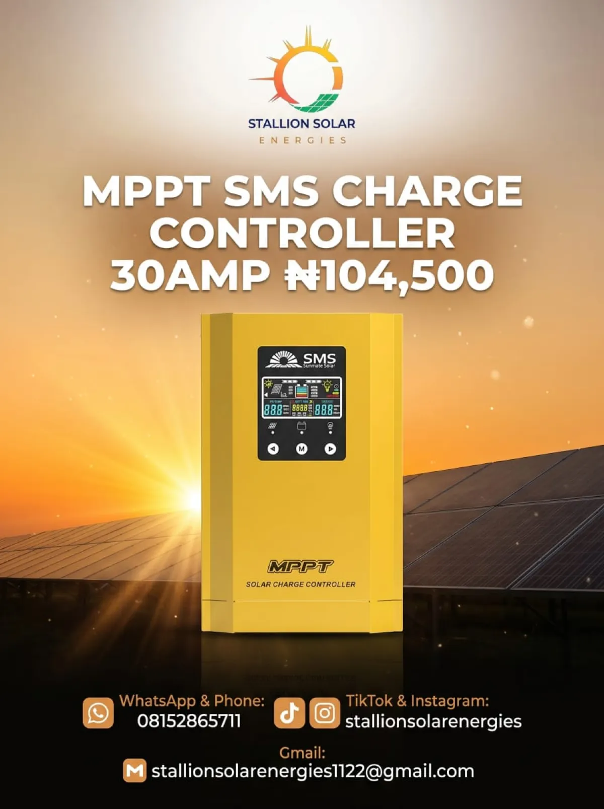 MPPT Felicity Charge Controller 30Amp - Image 2