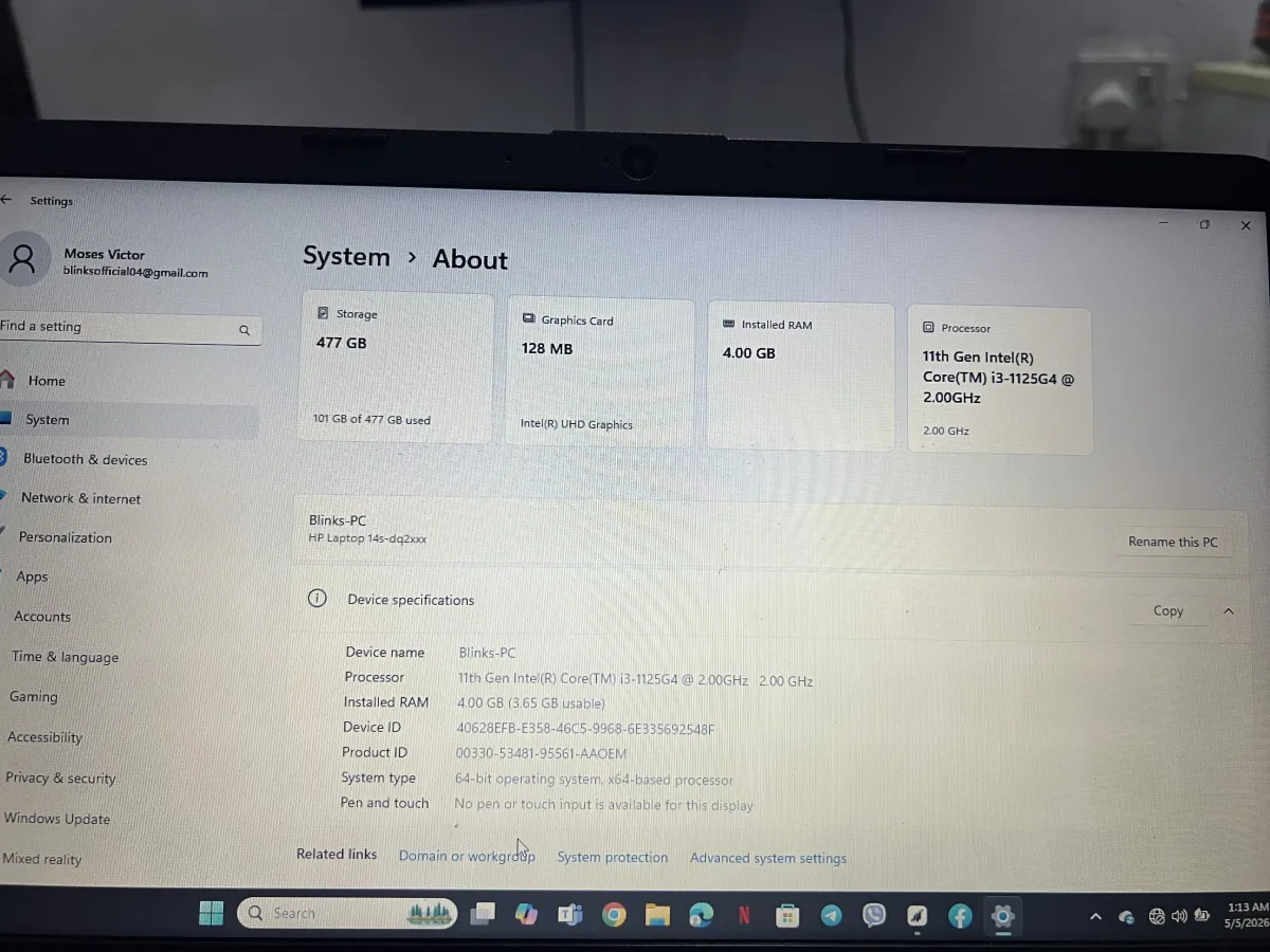 Hp Laptop - Image 1
