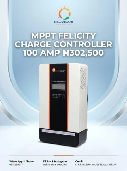 MPPT Felicity Charge Controller 100Amp