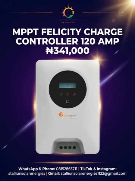 MPPT Felicity Charge Controller 120Amp