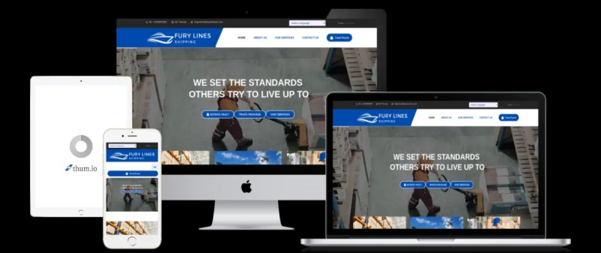 Courier Shipping Logistic Delivery Tracking PHP Website Script - Image 1