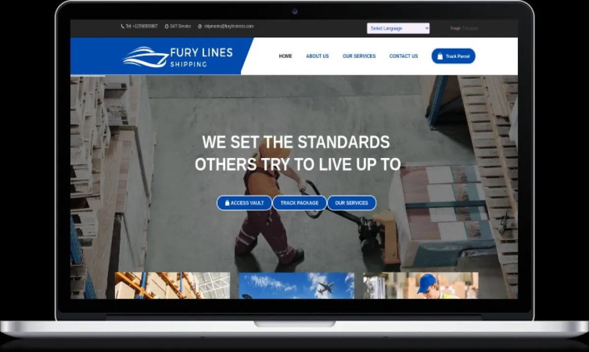 Courier Shipping Logistic Delivery Tracking PHP Website Script - Image 2