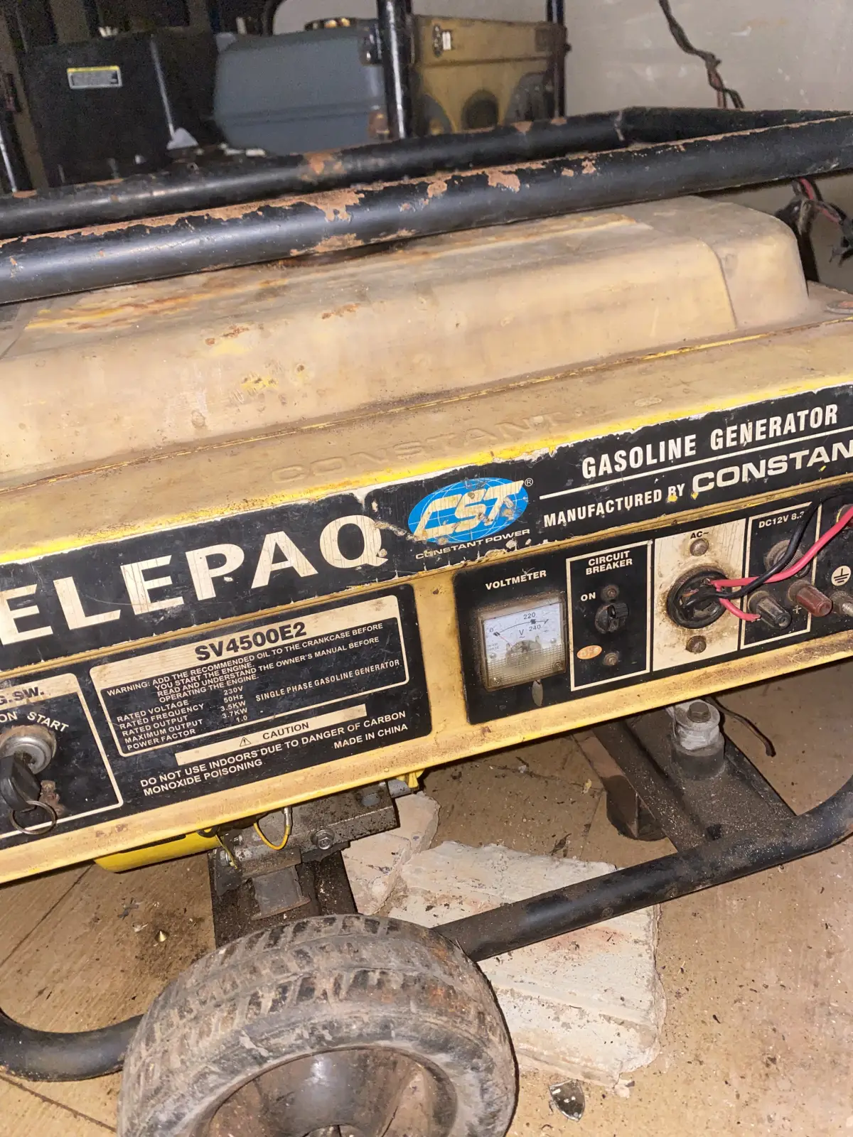 Elepaq 3.5kva generator - Image 1