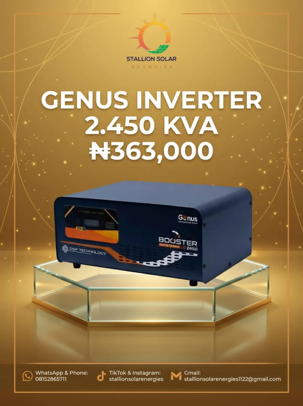 Genus inverter 2. 45kva - Image 1