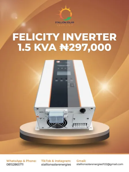 Felicity inverter 1. 5kva
