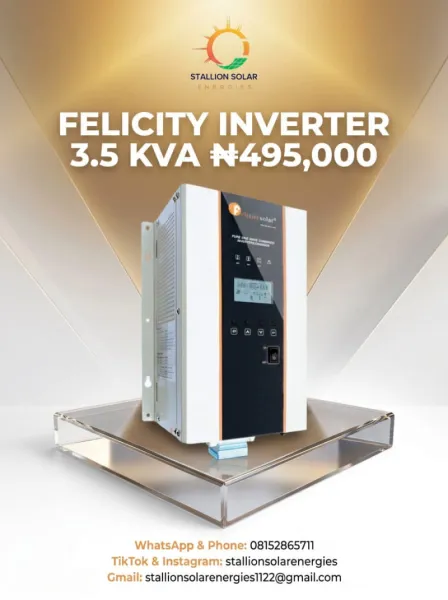 Felicity inverter 3. 5kva