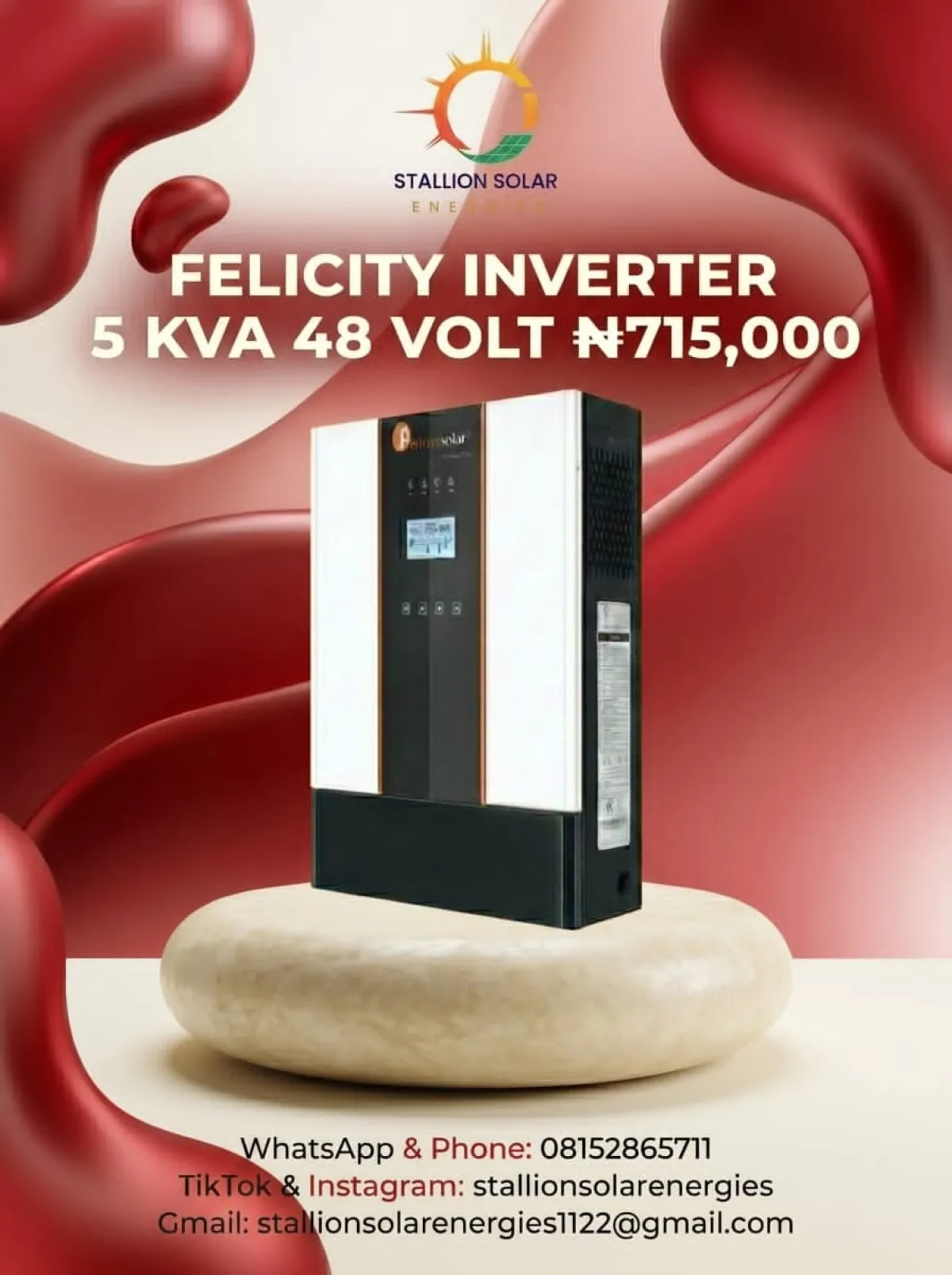Felicity inverter 5kva 48v - Image 2