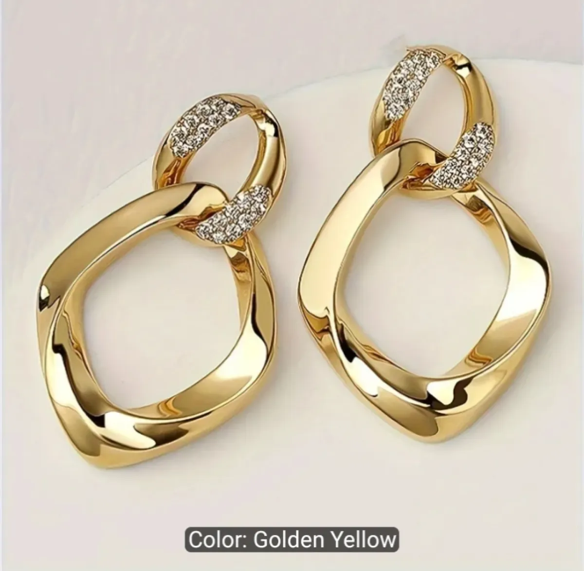 Geometric design and rhinestone - Image 3