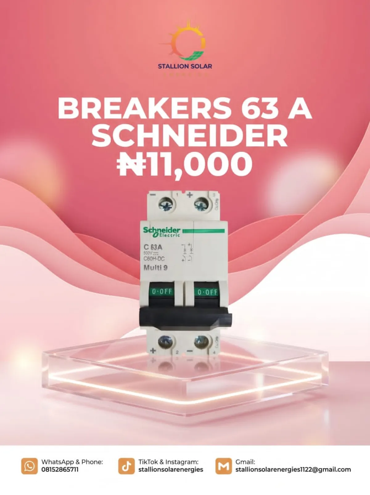 Breakers 63A Schneider - Image 3