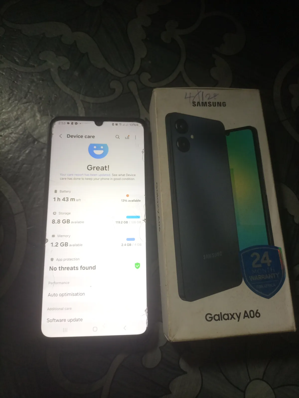 Samsung A06 4gig 128gig - Image 4