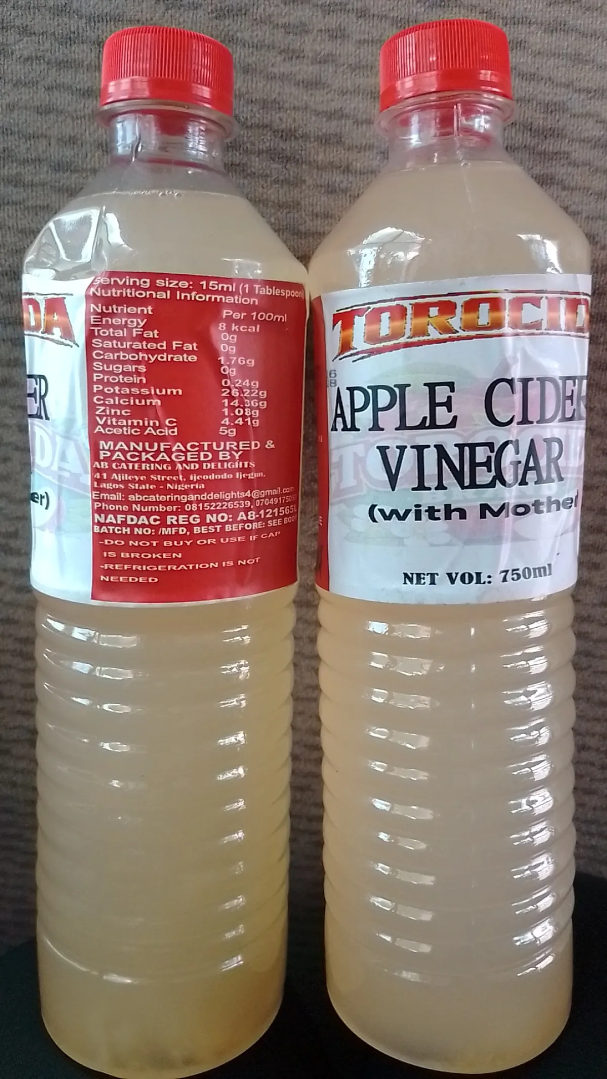TOROCIDA Apple cider vinegar 750ml - Image 2