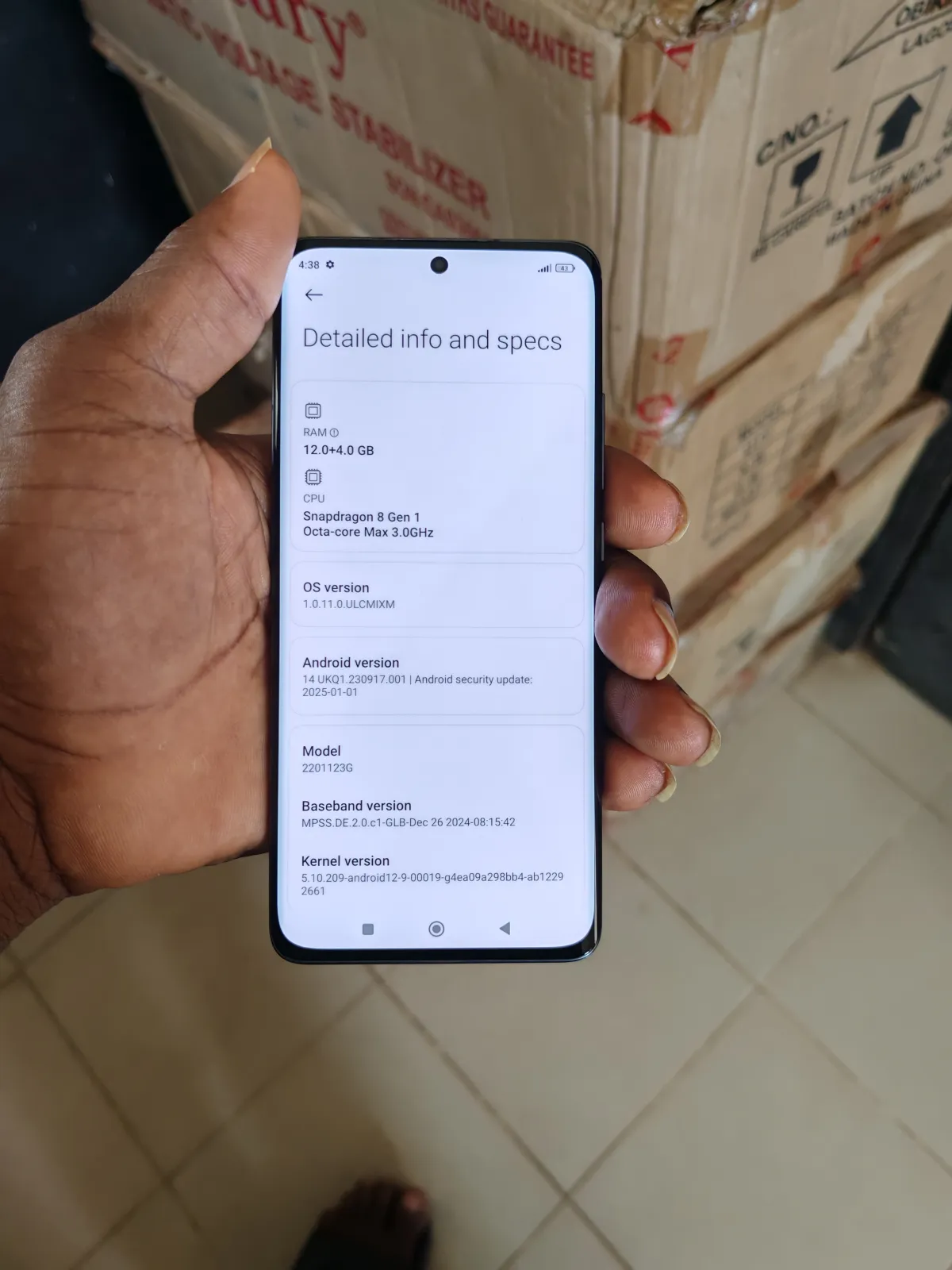 Xiaomi 12 256GB 12GB Ram Dual sim - Image 3