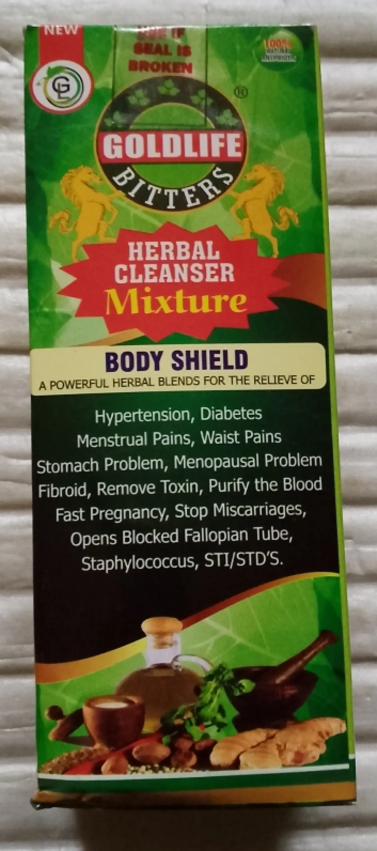 Goldlife Herbal Bitters Cleansers - Image 1
