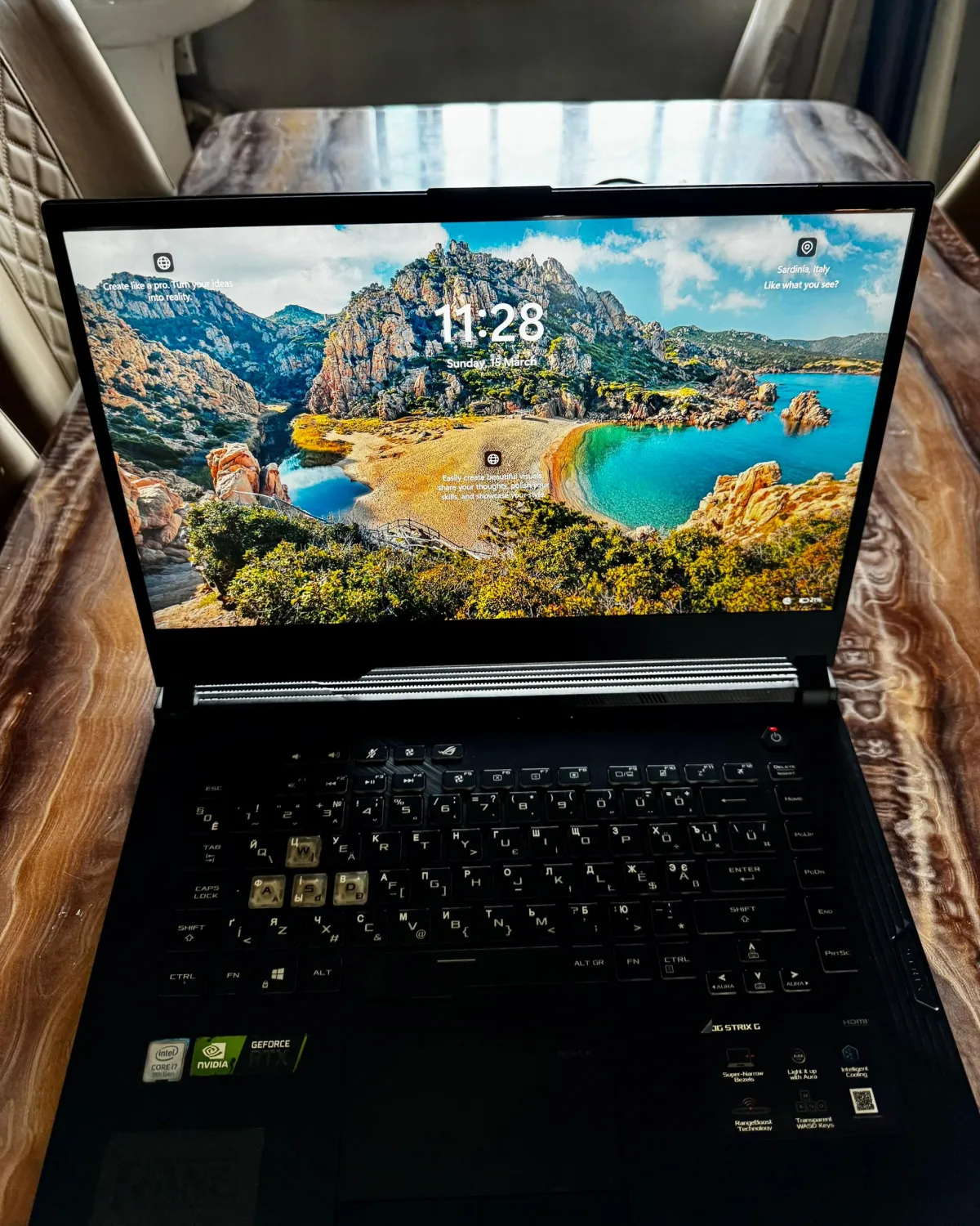 ASUS ROG STRIX GAMING LAPTOP RTX 2060 i7-9th Gen - Image 3