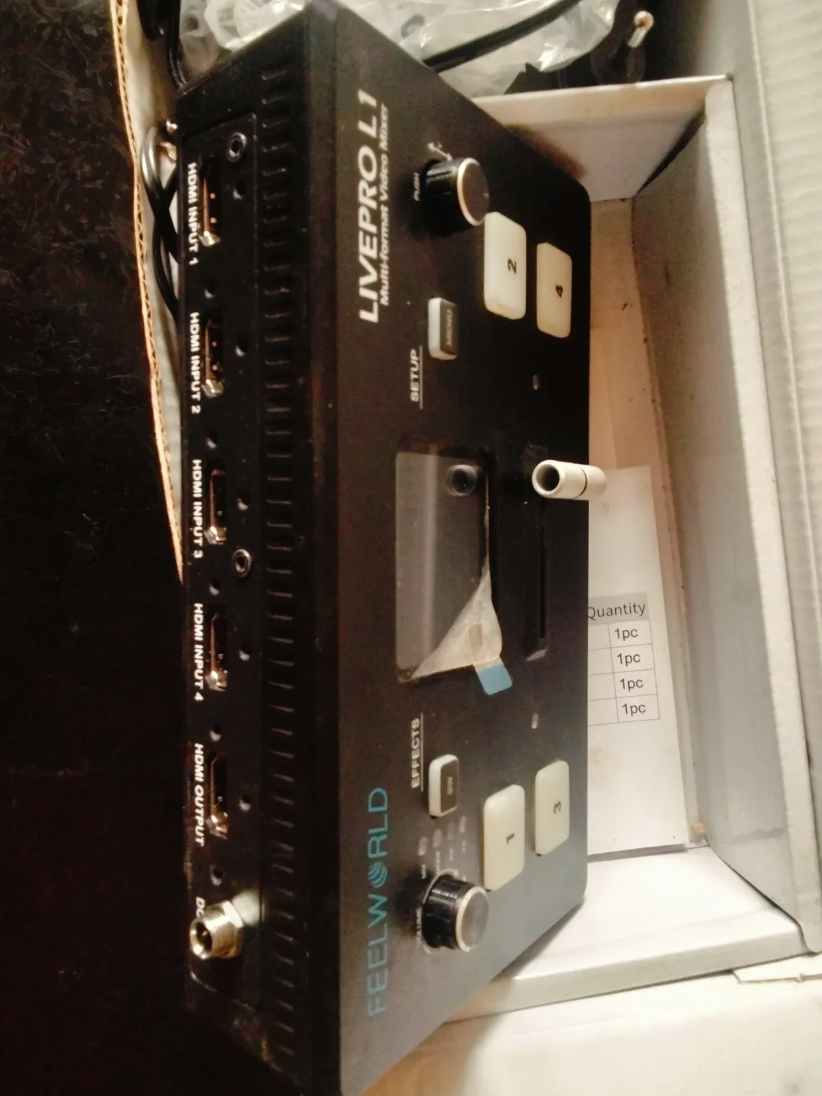 3 months used Freeworld Livepro Video Mixer - Image 2