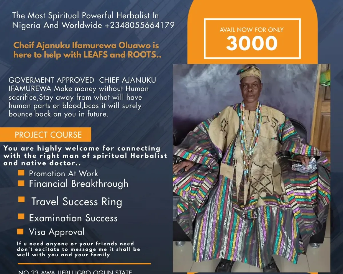 The Best Spiritual Powerful Herbalist In Nigeria - Image 1