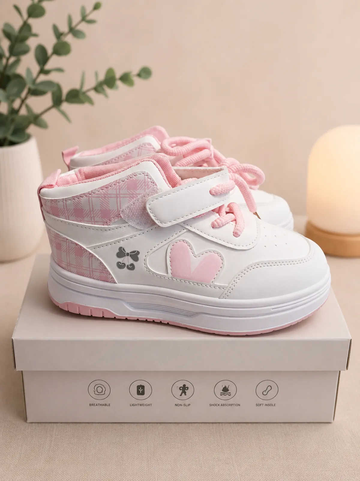 Toddler High-top Sneakers for Kids - Image 3