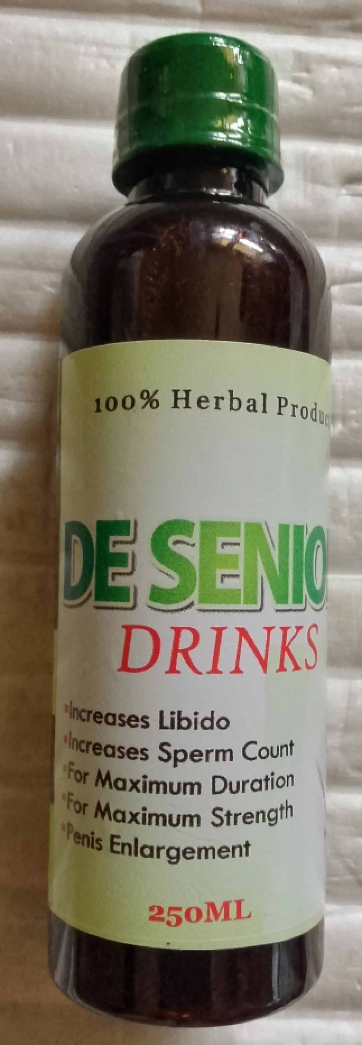 De Senior Men Drink for Enhancement and Penis Enlargement - Image 1