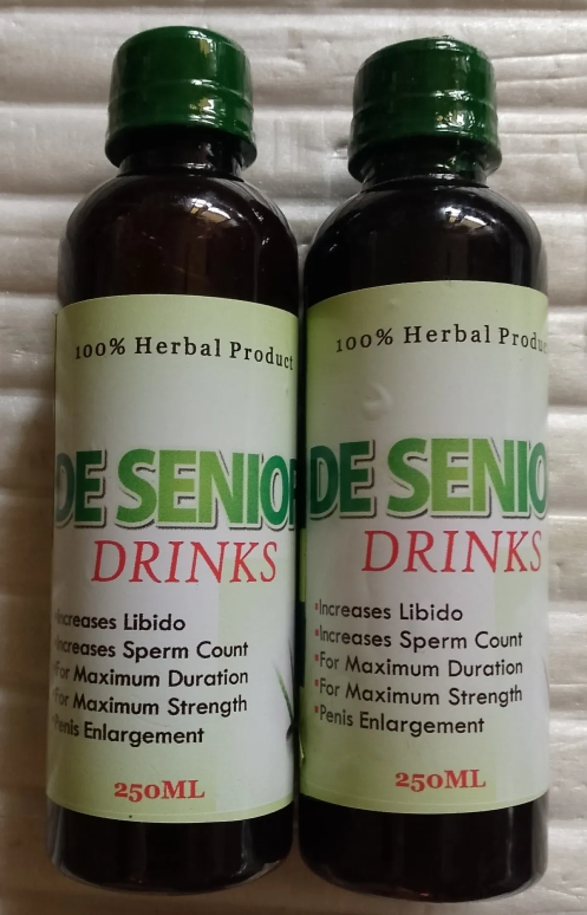 De Senior Men Drink for Enhancement and Penis Enlargement - Image 2