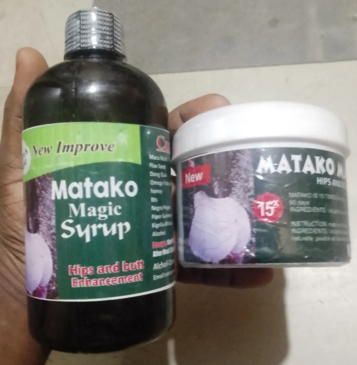 Mandingo Magic Cream Plus Syrup for Penis Enlargement - Image 3