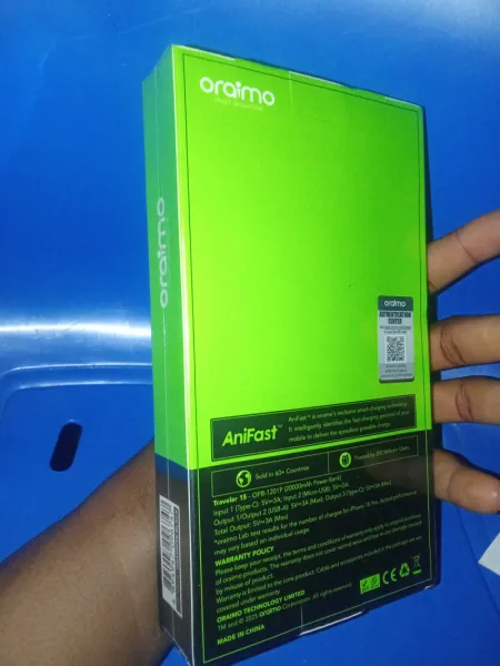 20, 000 mAh Oraimo Powerbank