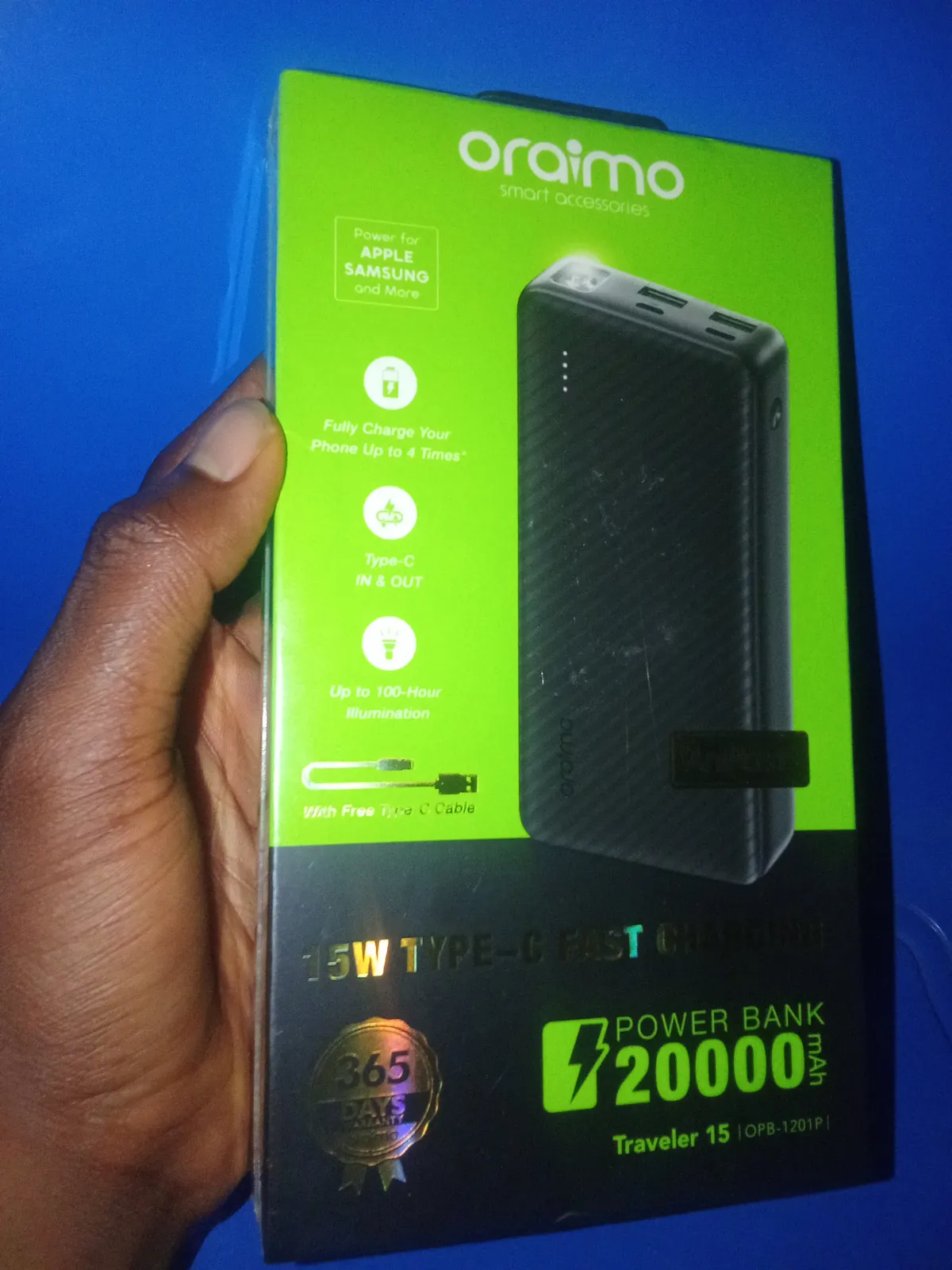 20, 000 mAh Oraimo Powerbank - Image 3