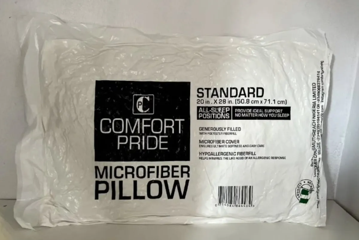 Microfiber hypoallergenic pillow - Image 2