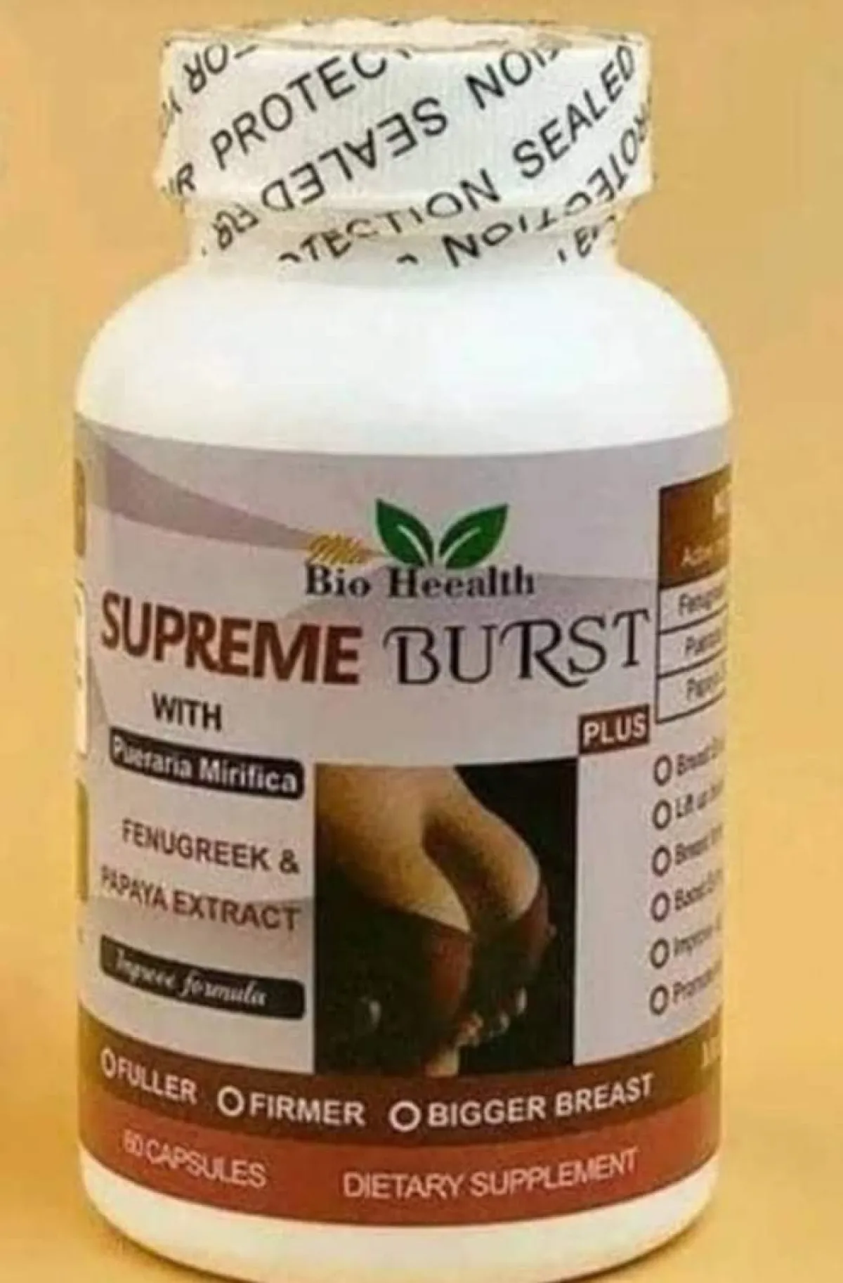 Supreme Burst Plus Capsule for Breast Enlargement - Image 3
