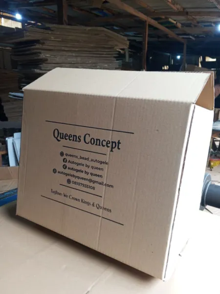 Corrugated carton boxes