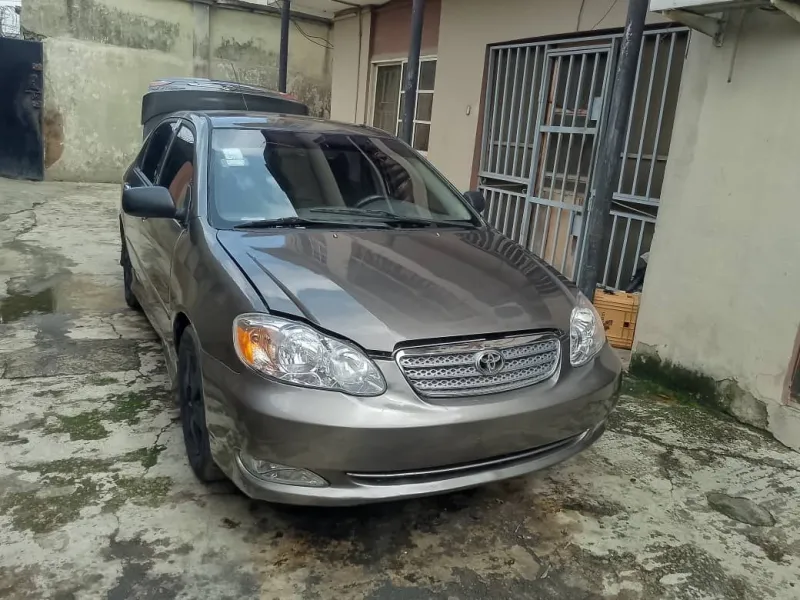 Registered Toyota Corolla sport edition