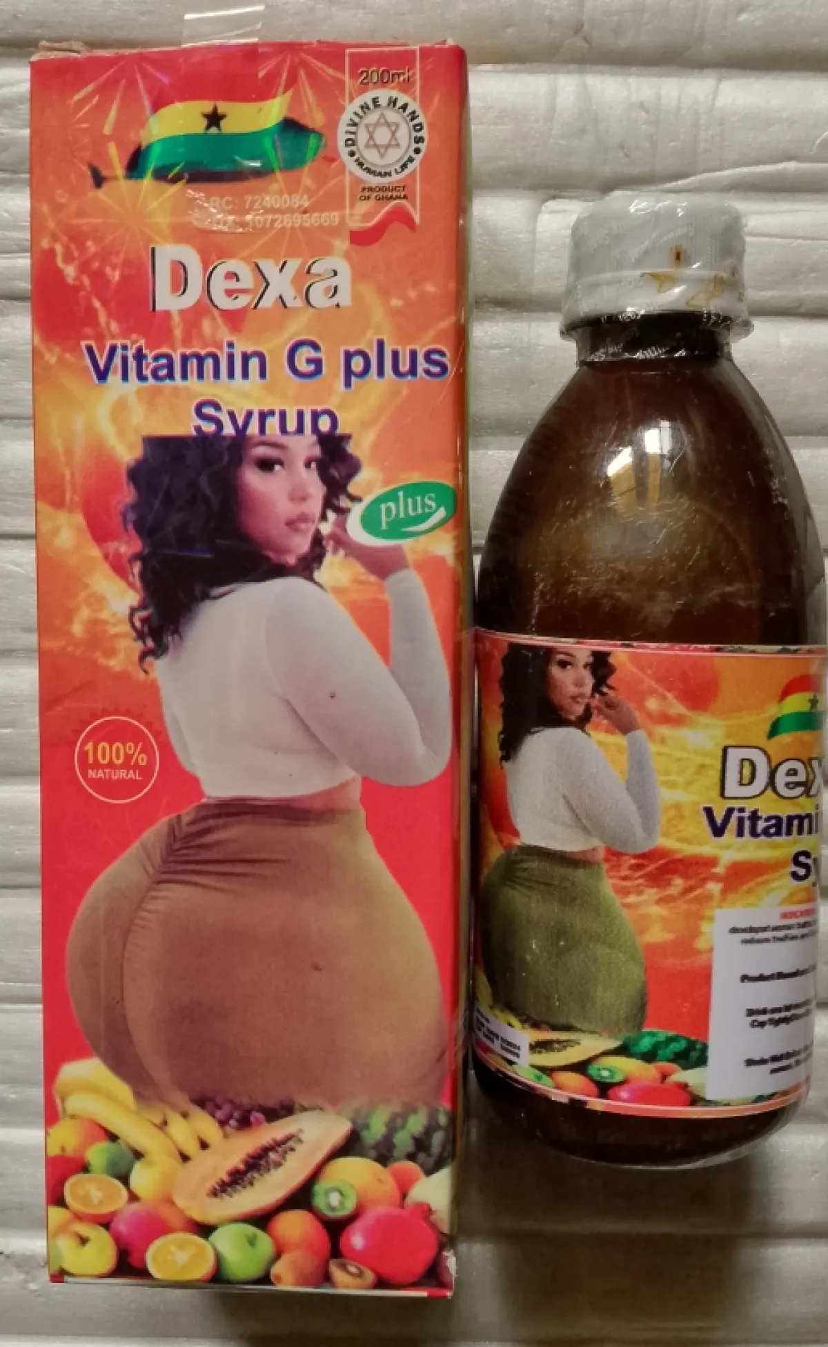 Dexa Vitamin G Plus Syrup for Butt and Breast Enlargement - Image 3