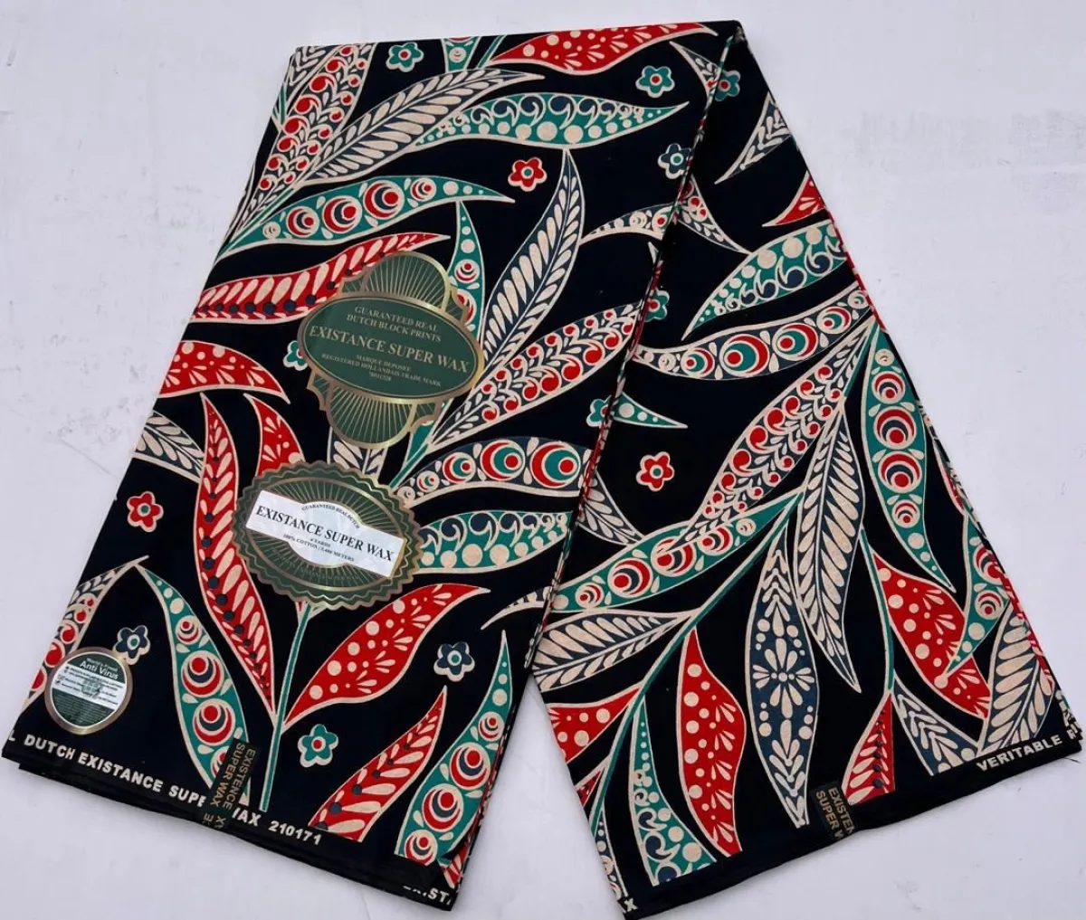 Beautiful 100 Cotton Ankara Fabric 6 yards - Image 1