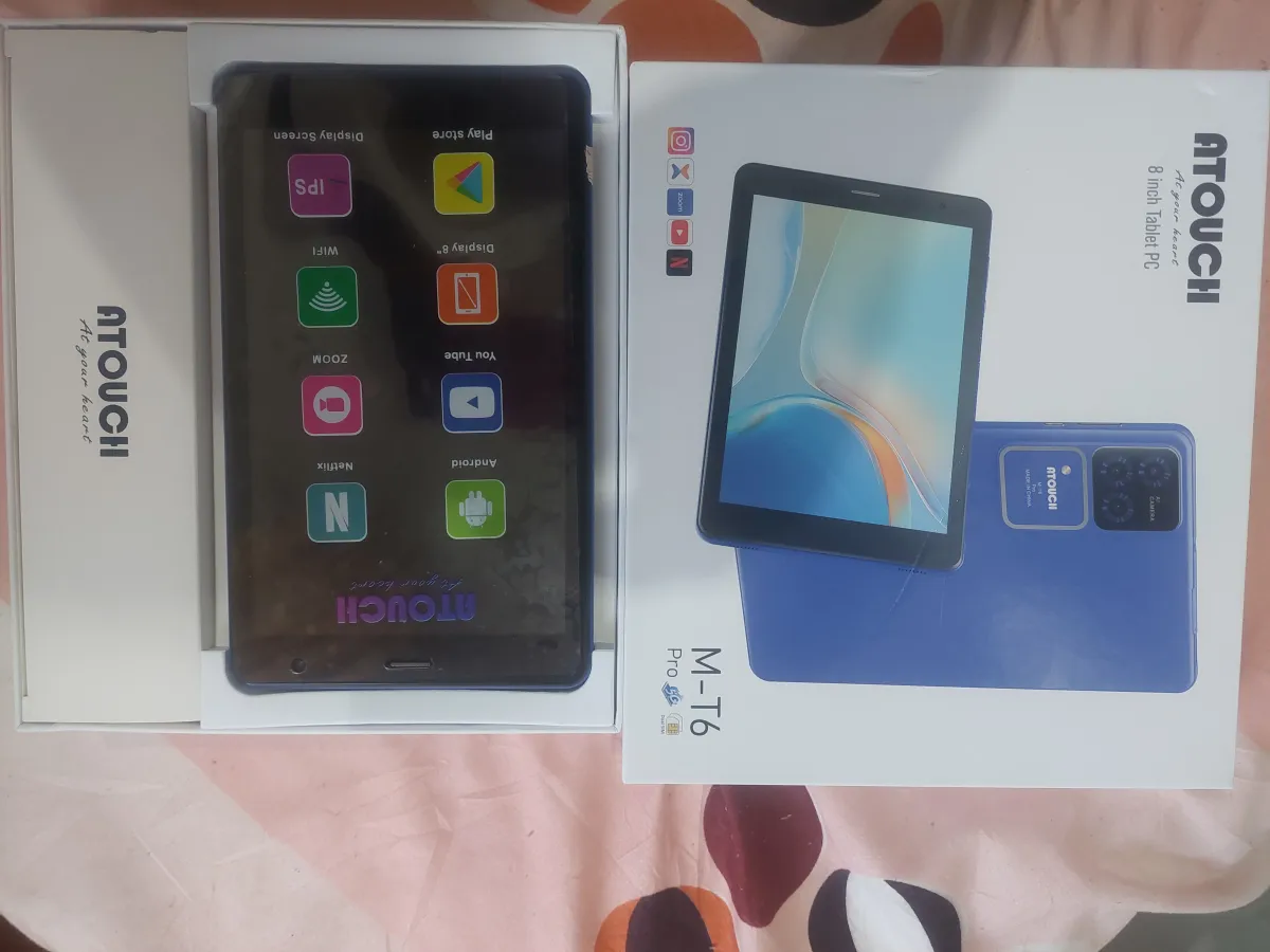 Atouch M-T6 Pro 8 inch Dual Sim tablet - 16GB Ram 512GB ROM 5G Android - Image 3