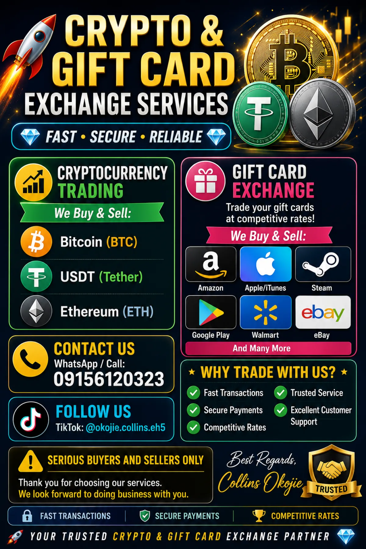 Dear all, Are you interested in trading or buying BITCOINS (BTC) - Image 2
