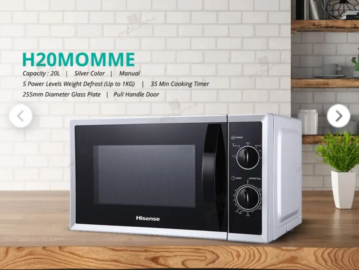 New Hisense 20L Microwave 700w - Image 2