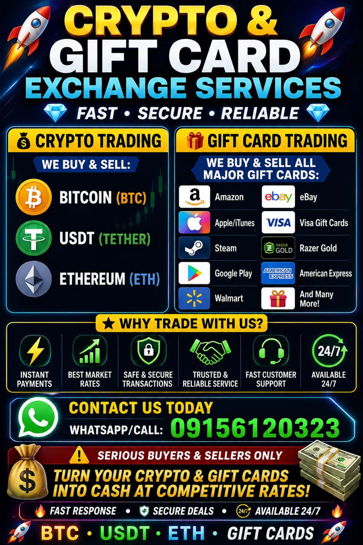 Dear valued customers, Are you interested in trading BITCOINS (BTC) - Image 3