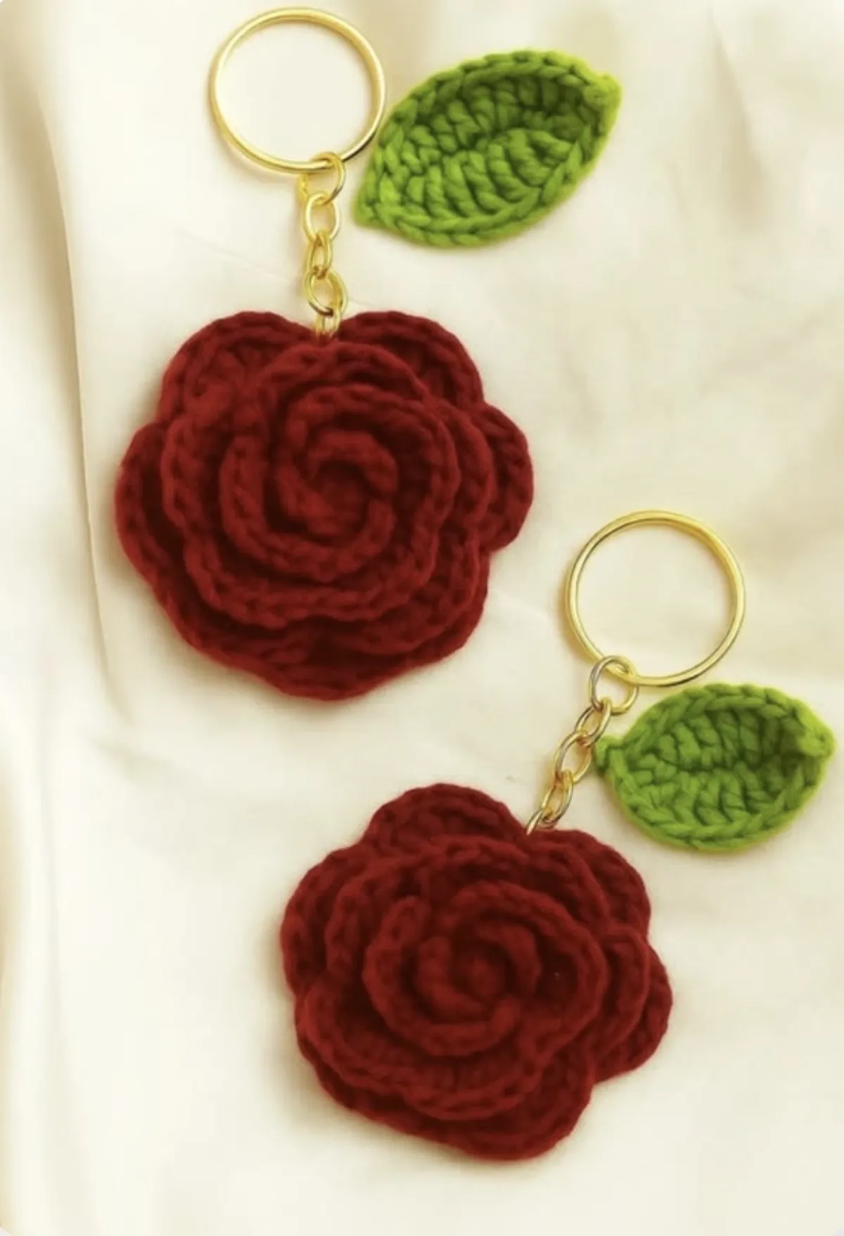 crocheted hand made keyholders - Image 4