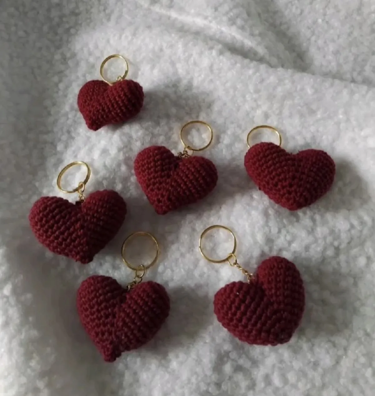 crocheted hand made keyholders - Image 7