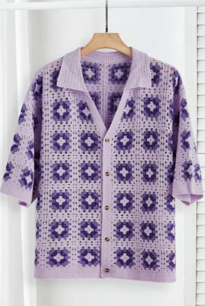 crocheter hand made shirts