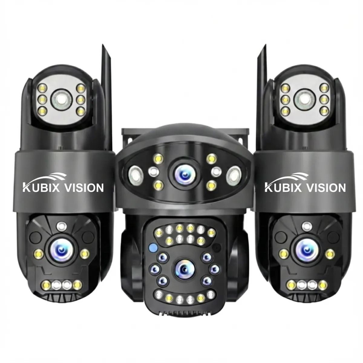 CCTV camera with solar panels - Image 3